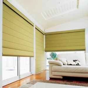 Nove Roman Bars Blinds Dimout - Tirai Minimalis - Gorden Minimalis - Tirai Jendela - L 100 cm, T 100 cm